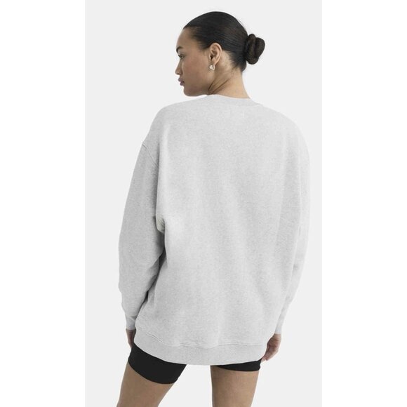 NWT Mate the Label Organic Fleece Oversized Sweatshirt in Midnight M/L Rare - Picture 7 of 7